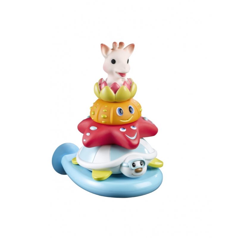 Sophie La Girafe Vulli Surf Pyramide stackable tower for the bath 10m+ 1 pc
