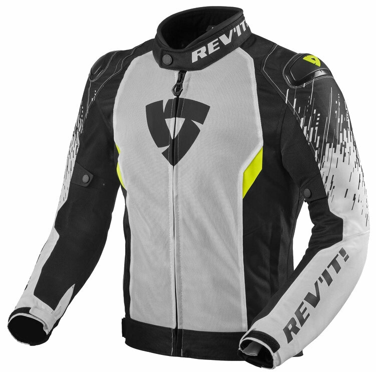 Rev'it! Jacket Quantum 2 Air White/Black S Textile Jacket