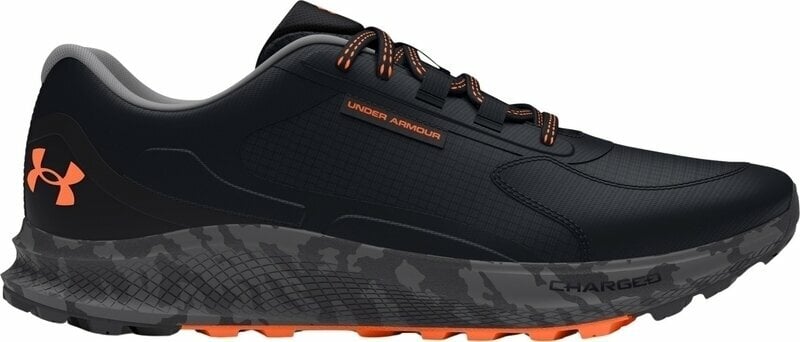 Under Armour Men's UA Bandit Trail 3 Running Shoes Black/Orange Blast 42 Trail running shoes