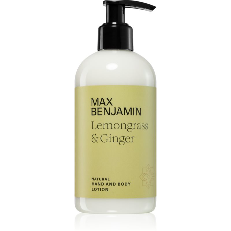 MAX Benjamin Lemongrass & Ginger hand and body lotion 300 ml