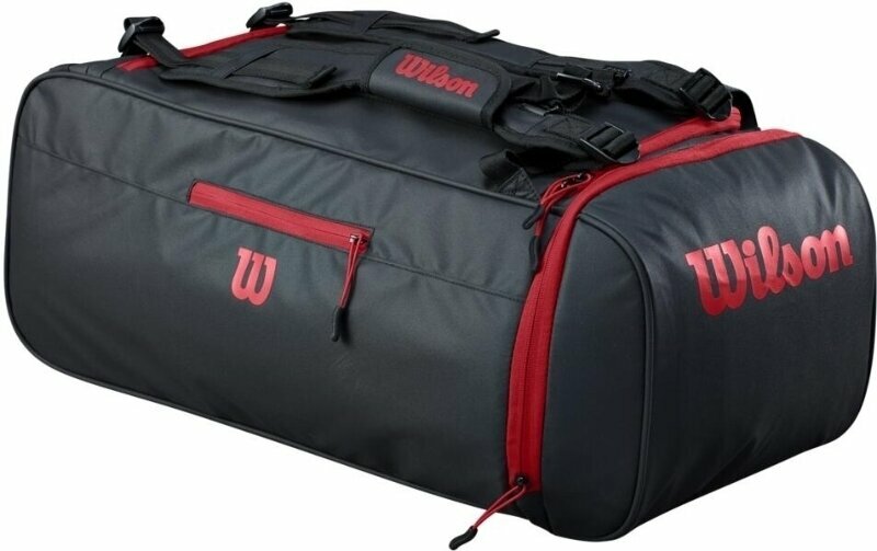 Wilson Duffle Bag Black/Red Tennis Bag