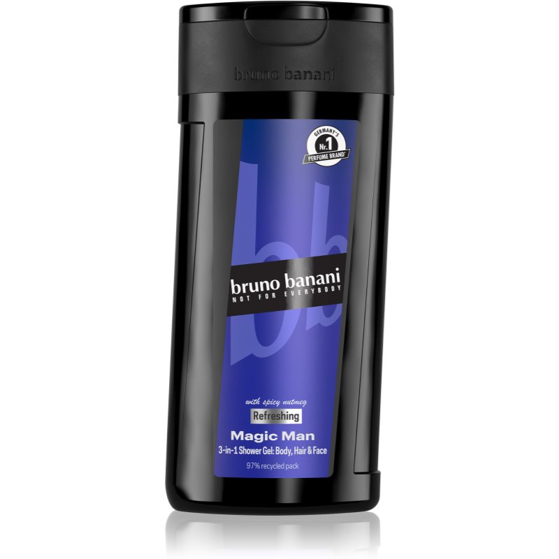 Bruno Banani Magic Man refreshing shower gel 3-in-1 for men 250 ml