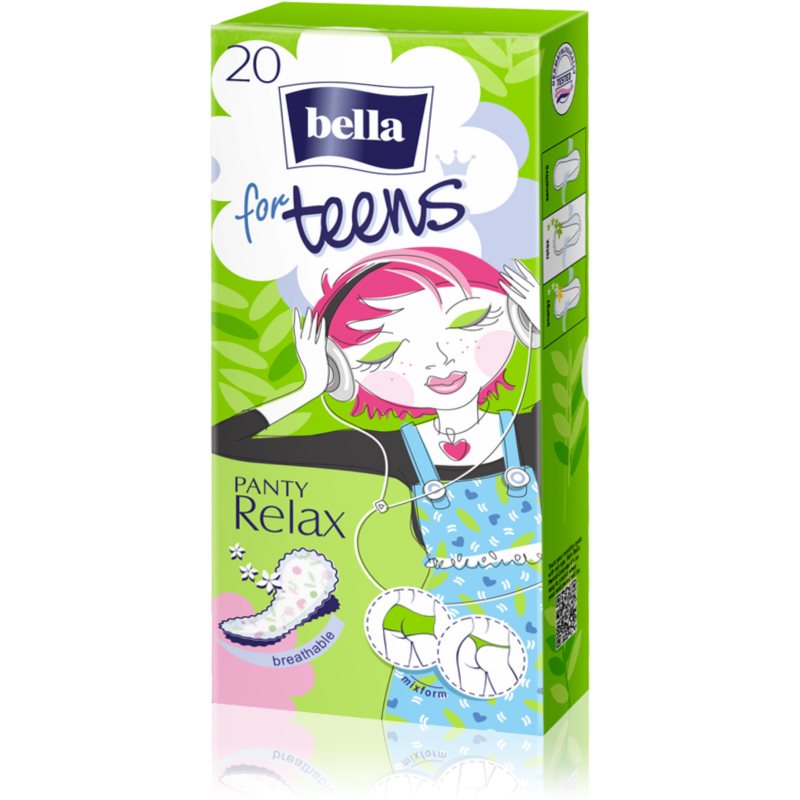 BELLA For Teens Relax panty liners 20 pc