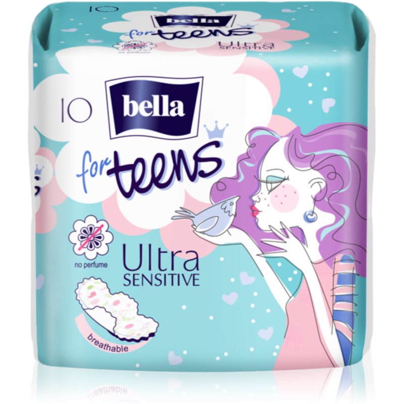 BELLA For Teens Ultra Sensitive sanitary towels 10 pc