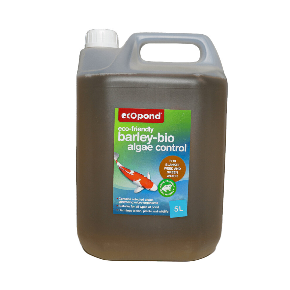 (5 Litres) EcoPond Eco-Friendly Barley-Bio Algae Control