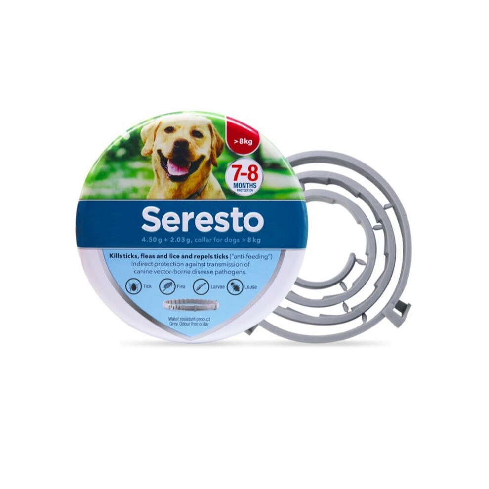 (Large dogs 70cm) seresto adjustable flea and tick collar for dogs and cats