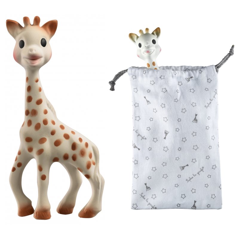 Sophie La Girafe Vulli Teether With Storage Bag toy for children from birth 0+ m 1 pc