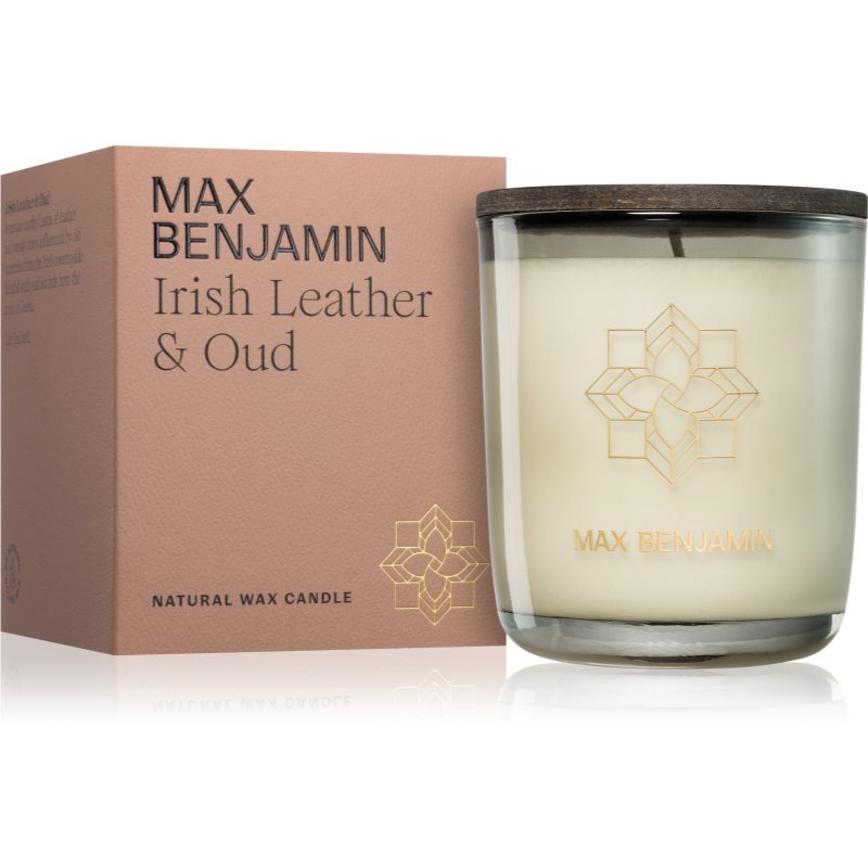 MAX Benjamin Irish Leather & Oud scented candle 210 g