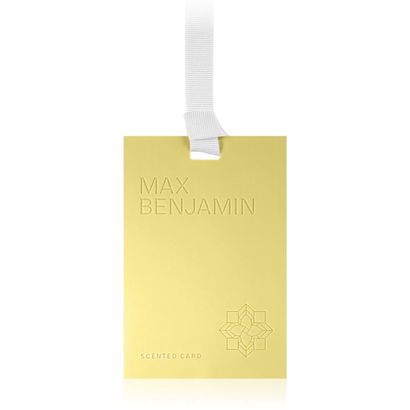 MAX Benjamin Lemongrass & Ginger fragrance card 1 pc