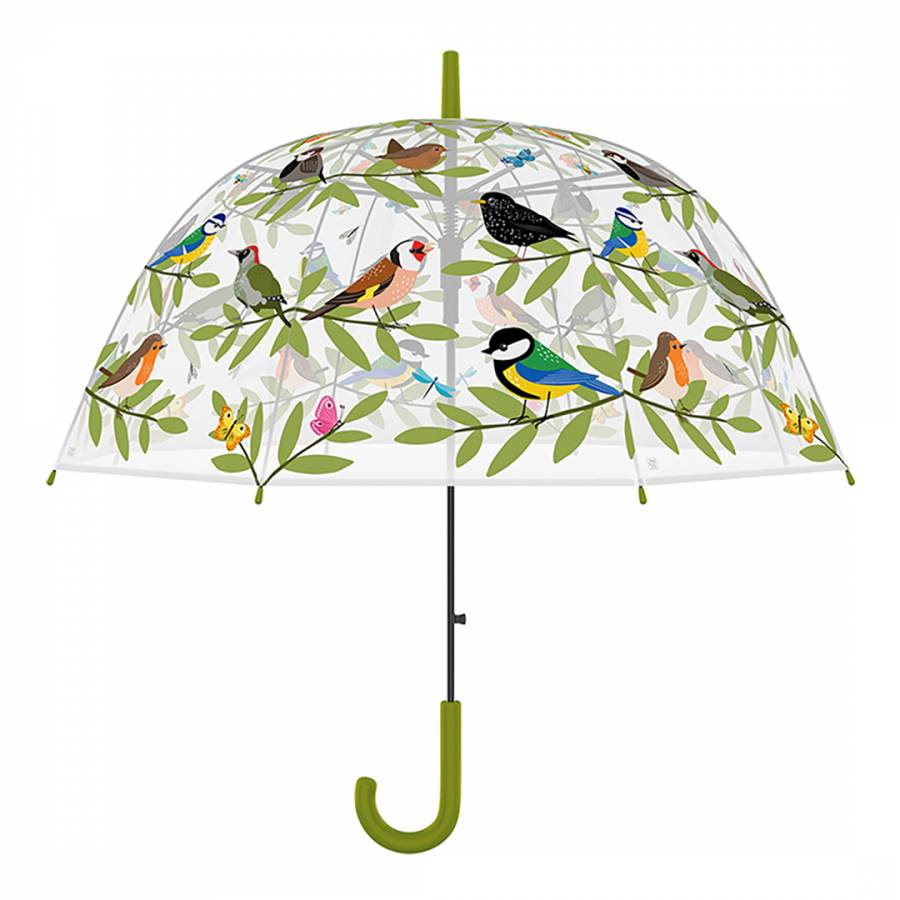 Multi-Colour Transparent Birdcage Walking Umbrella