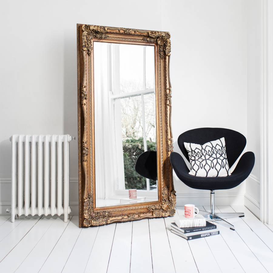 Alonis Leaner Mirror Gold 1755x895mm