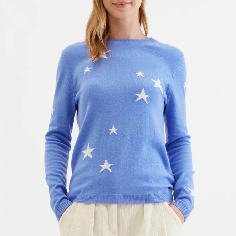 Blue Star Wool Blend Sweater