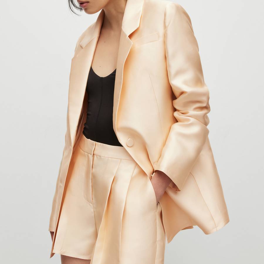 Peach London Shimmer Blazer