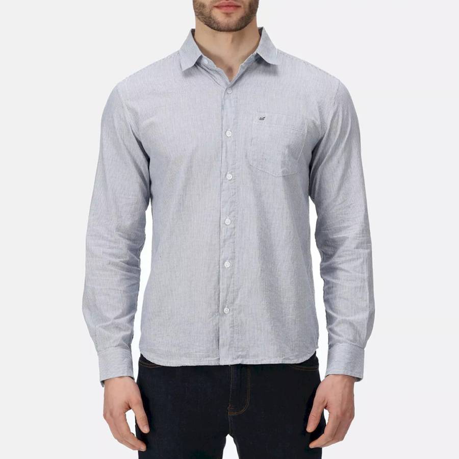 Blue Cotton Lightweight Shirt