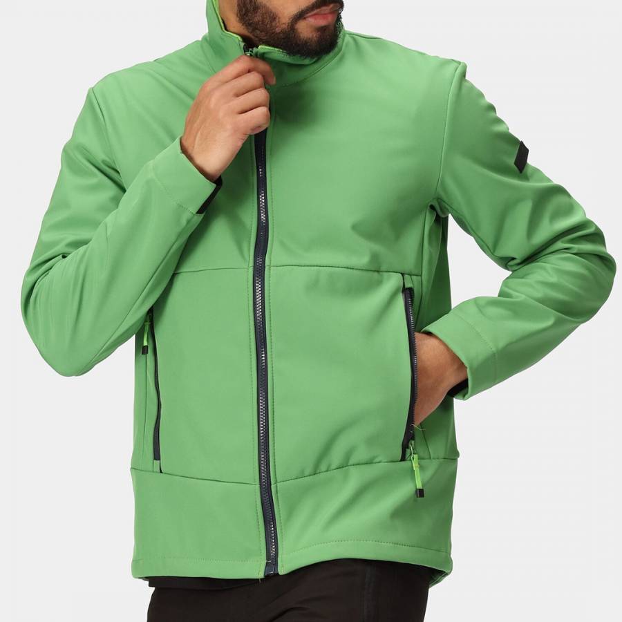 Green Breathable Weatherproof Jacket