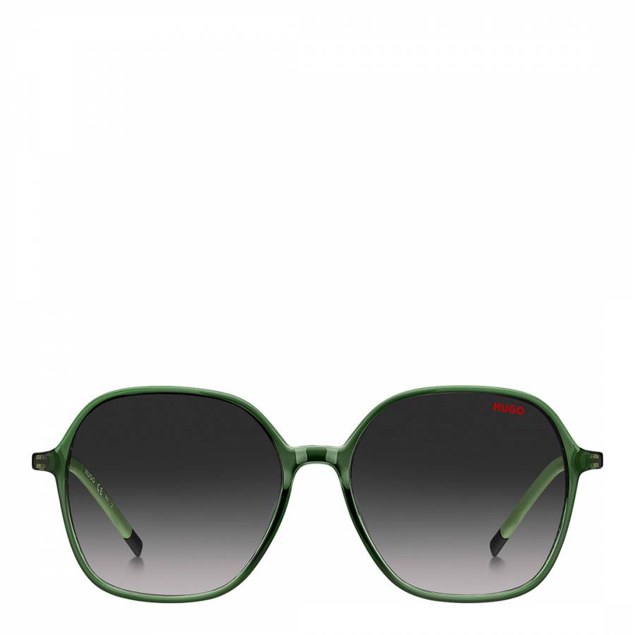Red Havana Square Sunglasses