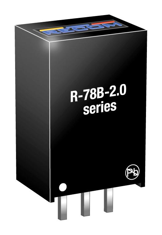 RECOM Power R-78B9.0-2.0 Dc-Dc Converter, 9V, 2A