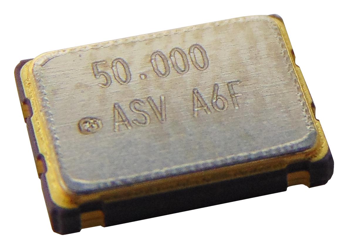 Abracon Asv-50.000Mhz-Ej-T Osc, 50M, 15Pf Cl, 7X5.08mm Smt