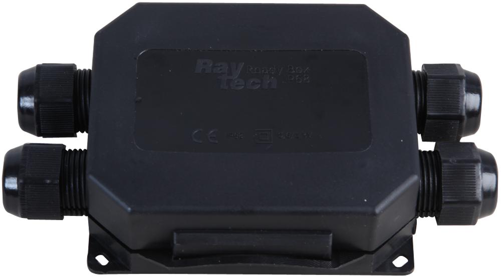 Raytech Readybox120-N Connectorection Box, Gel, 4 Cables,5P, Black