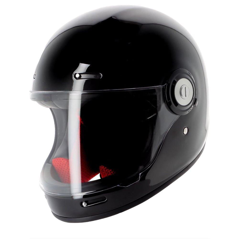 Helstons Naked Carbon Glossy Black Full Face Helmet S