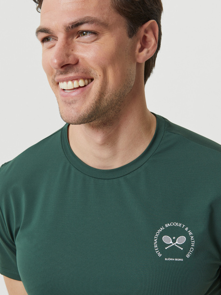 Björn Borg Ace Graphic T-shirt Green, L