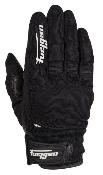 Furygan Jet Lady All Season D3O Black White Motorcycle Gloves XS