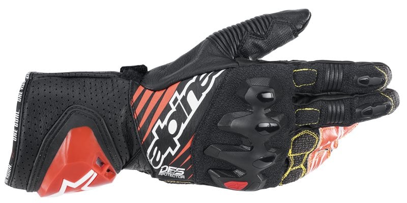 Alpinestars GP Tech V2 Black White Red Fluo Size 2XL