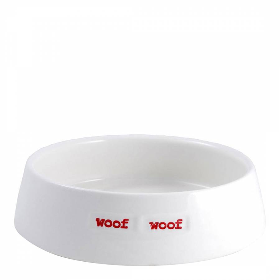 Dog Bowl - woof woof