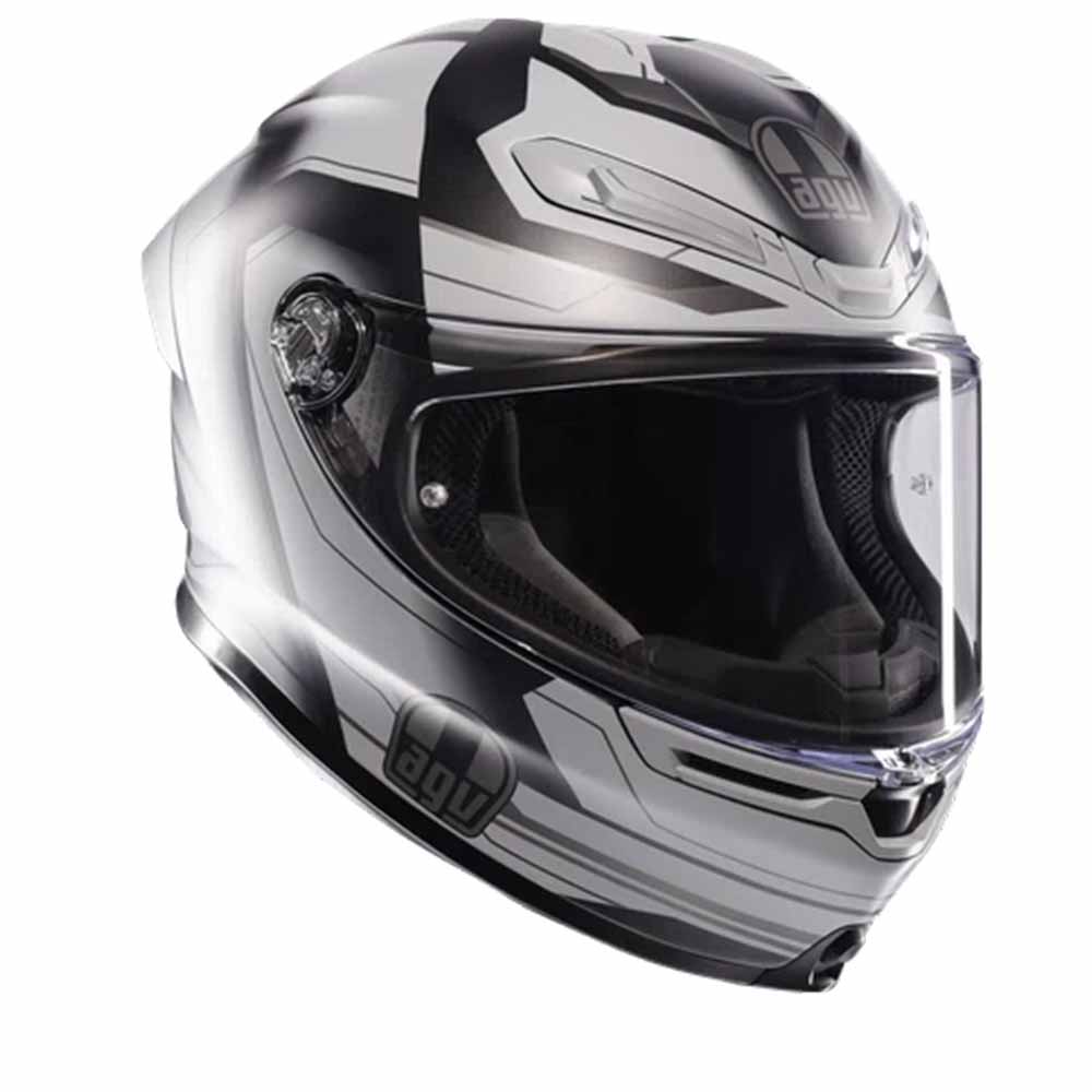 AGV K6 S E2206 Mplk Ultrasonic Matt Black Grey Full Face Helmet Size XL