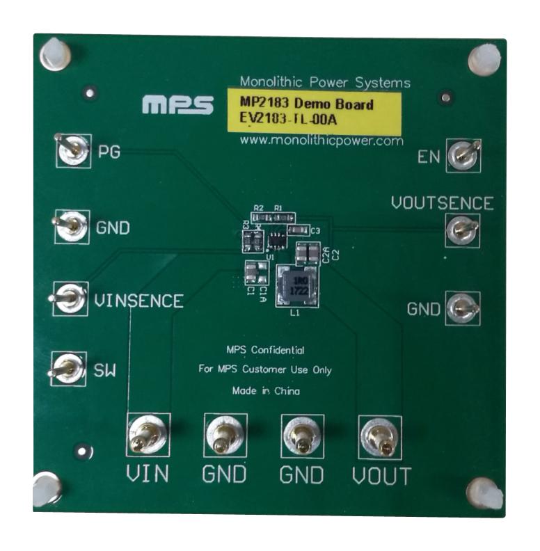 Monolithic Power Systems (Mps) Ev2183-Tl-00A Eval Board, Synchronous Buck Converter