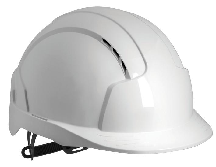 Jsp Ajb160-000-100 Safety Helmet, En397, Abs, White