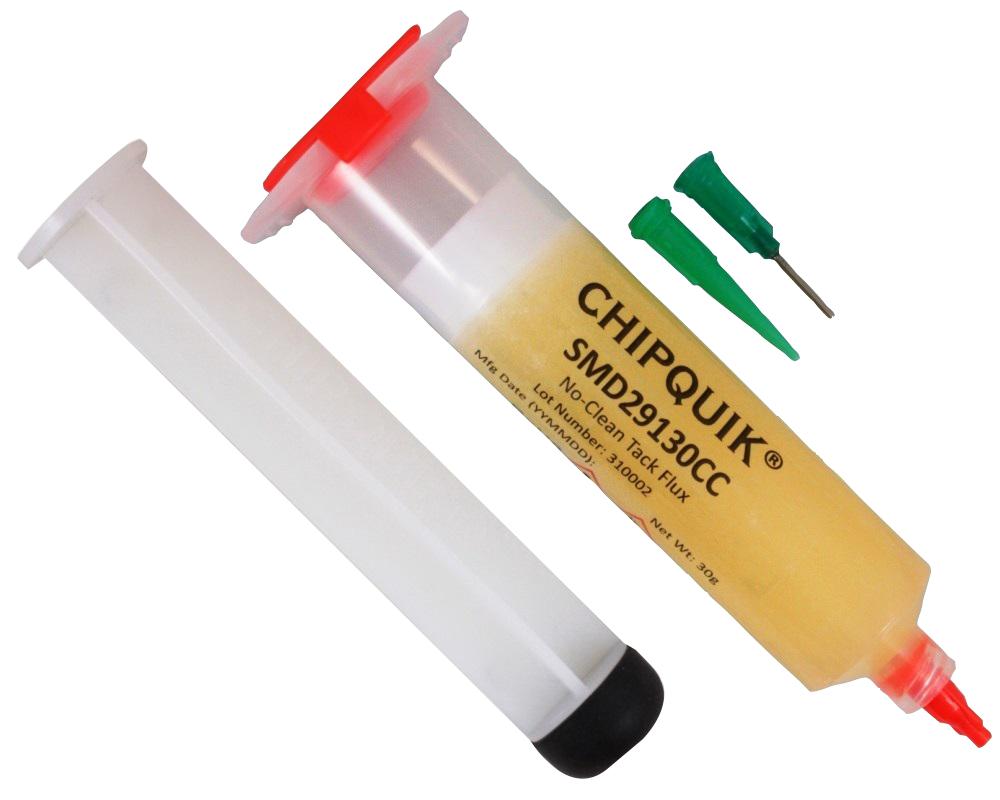 Chip Quik Smd29130Cc Flux, Syringe, No Clean, 30Cc