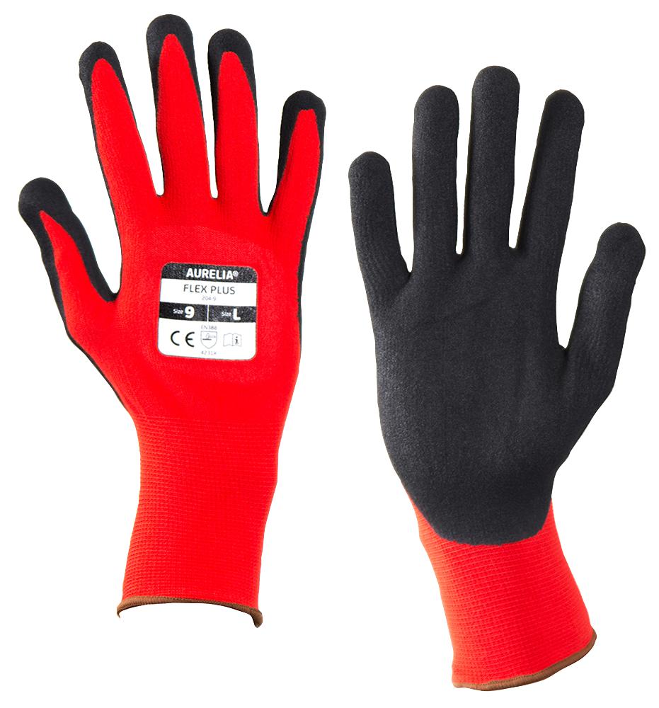 Aurelia 2048 Flex Plus Sandy NItrile Glove - Medium-8