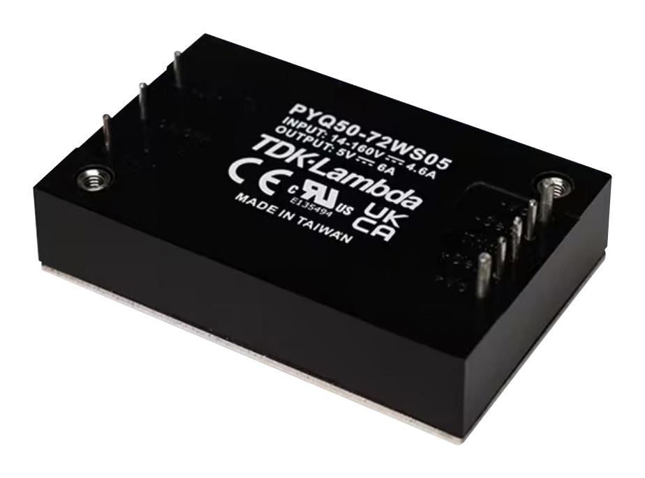 TDK-Lambda Pyq50-72Ws12 Dc-Dc Converter, 12V, 4.2A