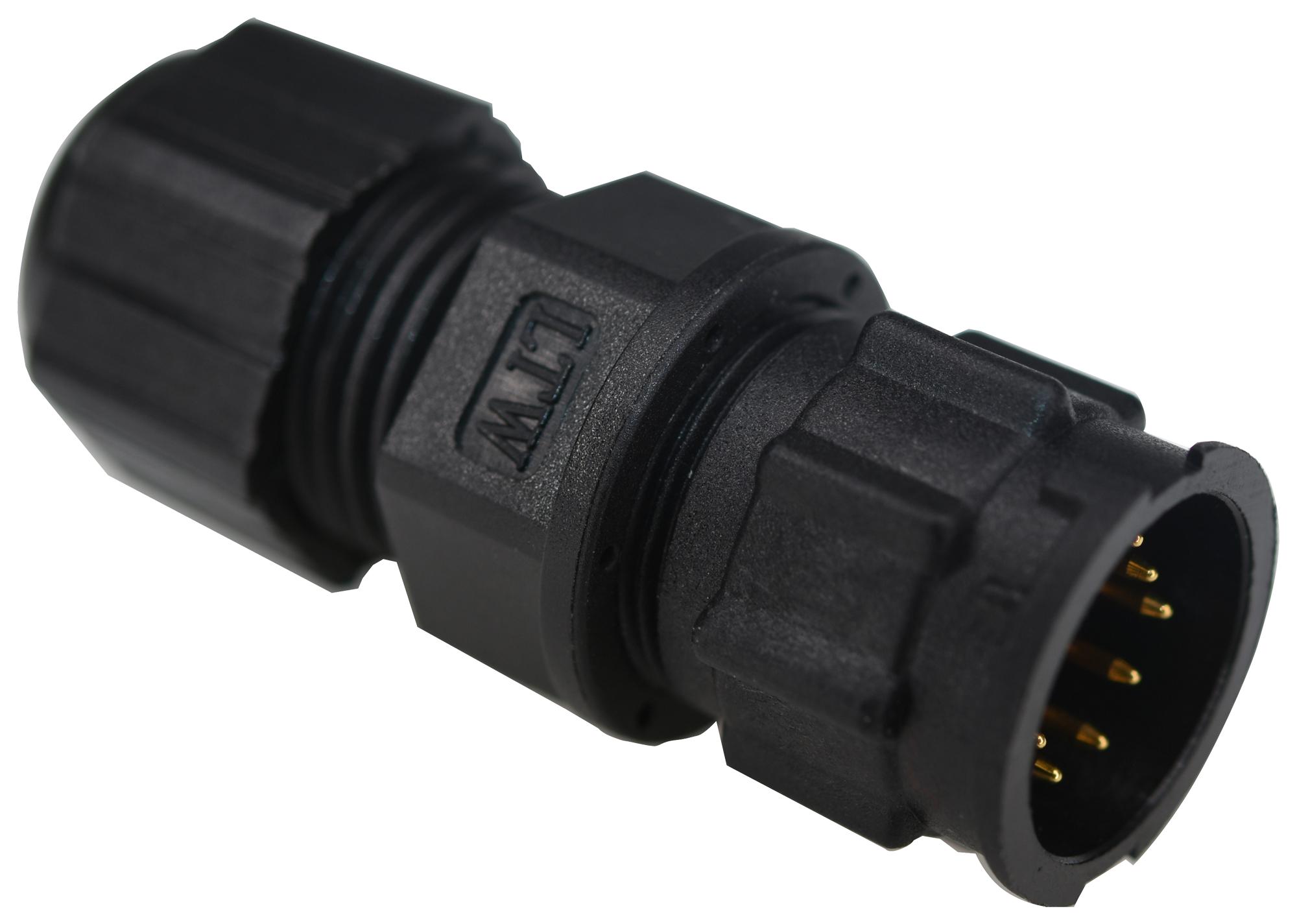 Amphenol LTW Bd-02Bmma-Ll7001 Circular Connector, Plug, 2Pos, Cable