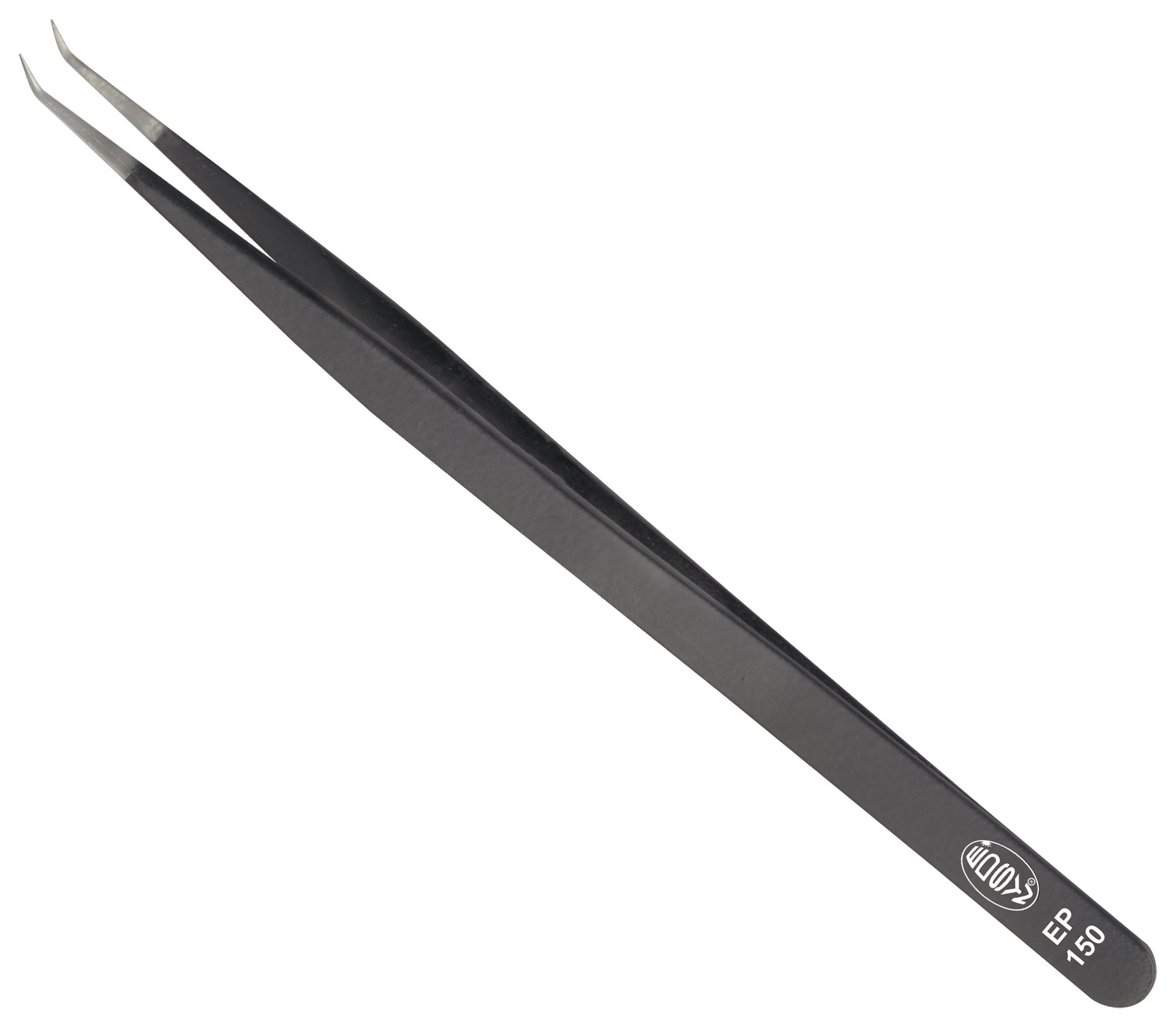 Edsyn Ep 150 Tweezer Tip, Curve/pointed, 133mm