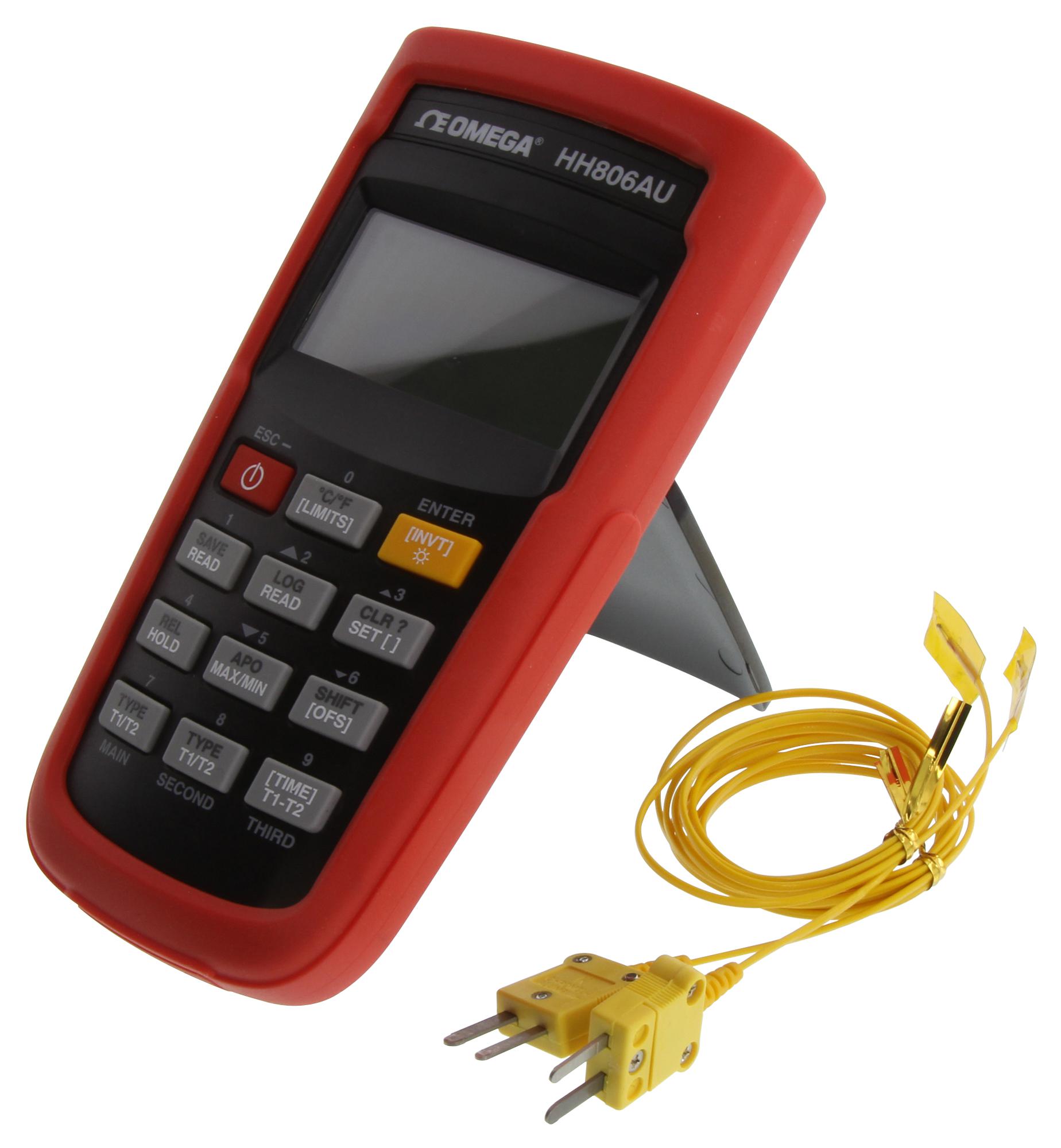 Omega Hh806Au. High Accuracy Thermocouple Data Logger