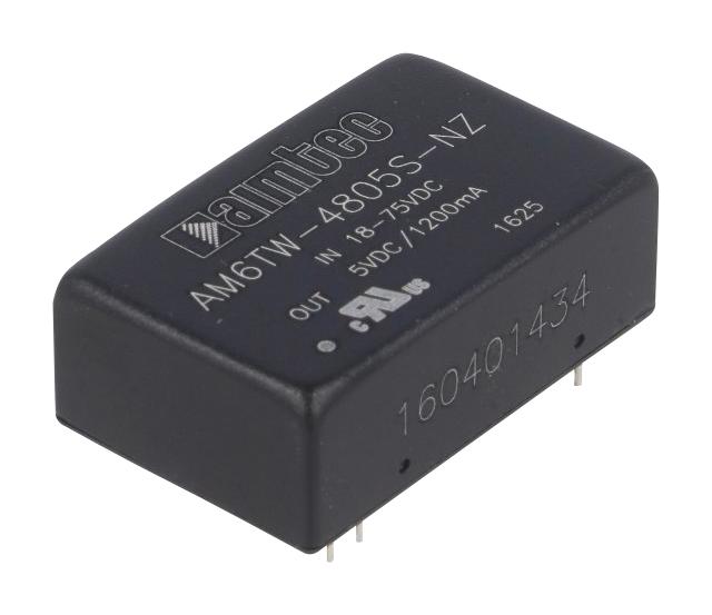 Aimtec Am6T-4805S-Nz Dc-Dc Converter, 5V, 1.2A