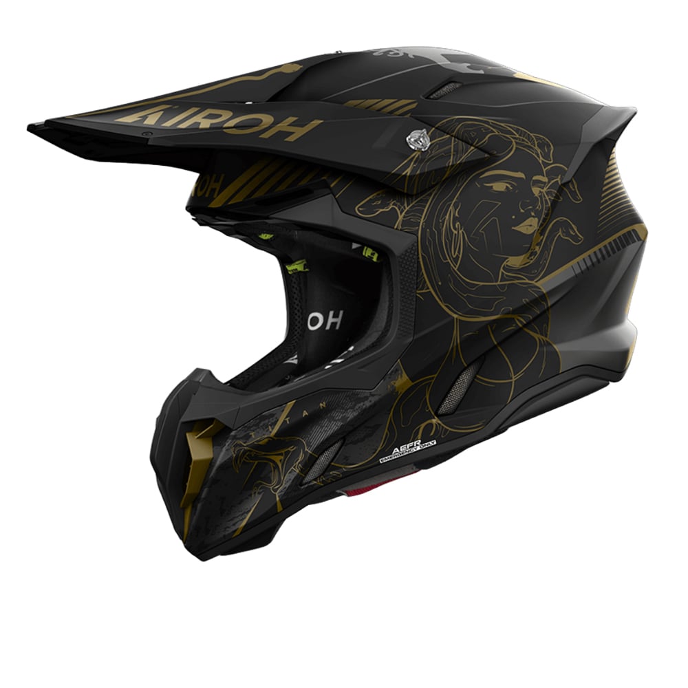 Airoh Twist 3 Titan Matt Offroad Helmet Size XL
