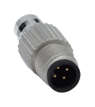 NorComp 850-004-103Rls4 M5 Sensor Connector, Male, 4Pos, Cable