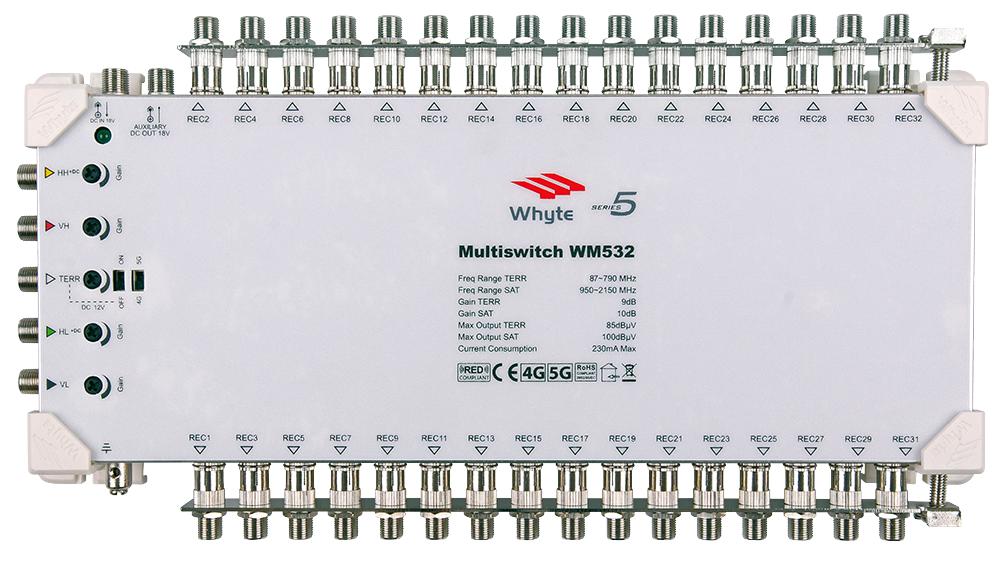 Whyte 10005 Multiswitch, 5-Wire, 32 Way
