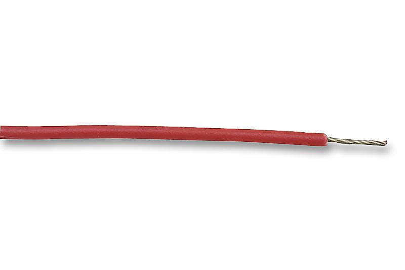Alpha Wire 1551 Rd001 Wire, Red, 22Awg, 7/30Awg, 304.8M