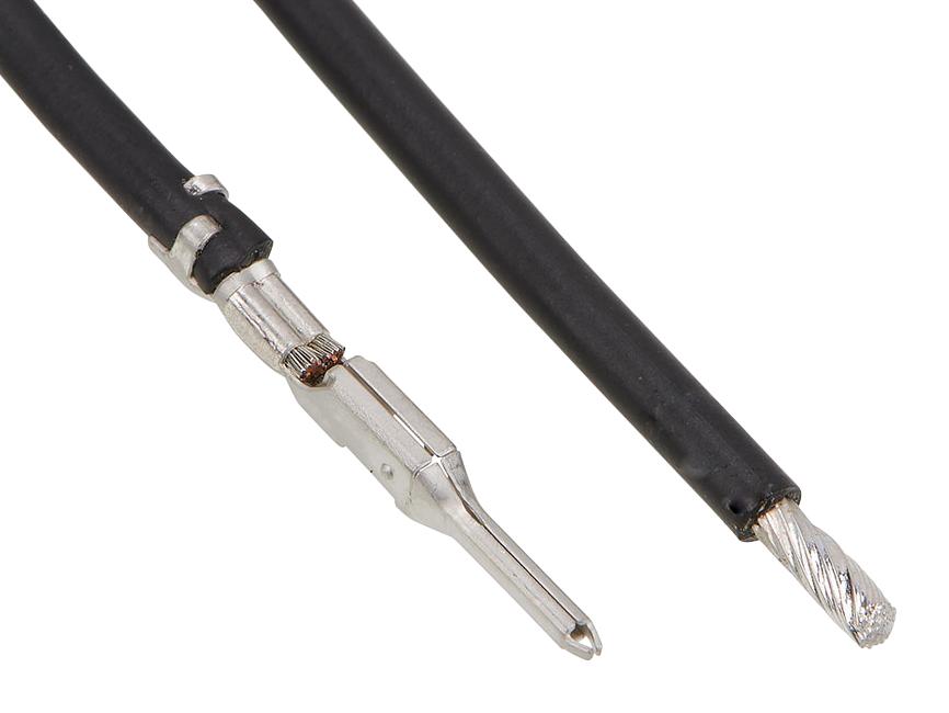 Molex 215348-1101 Cable Assy, Crimp Pin-Free End, 75mm