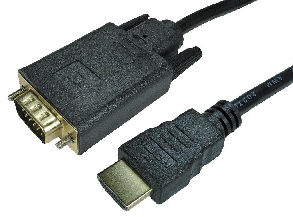 Pro Signal 77Hdmivgcab022 1.8M Hdmi To Vga Cable Gold Plated