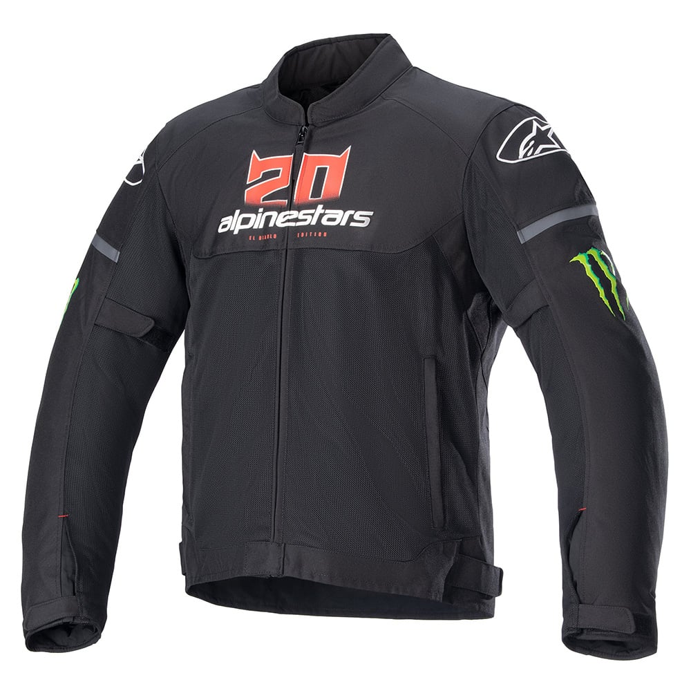 Alpinestars FQ20 T-Sps Air Monster Jacket Black White Bright Red Size S