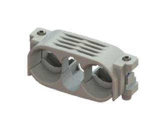 Amphenol Industrial Ccgy160 Cable Clamp, Gray, 36V, 160A