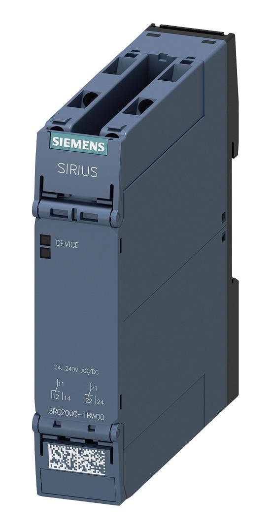 Siemens 3Rq2000-1Bw00 Coupling Relay, 2Co, 24-240Vac/dc, Screw