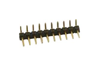 Amphenol Communications Solutions 10129379-920001Blf Connector, R/a Header, 20Pos, 1Row, 2.54mm/th