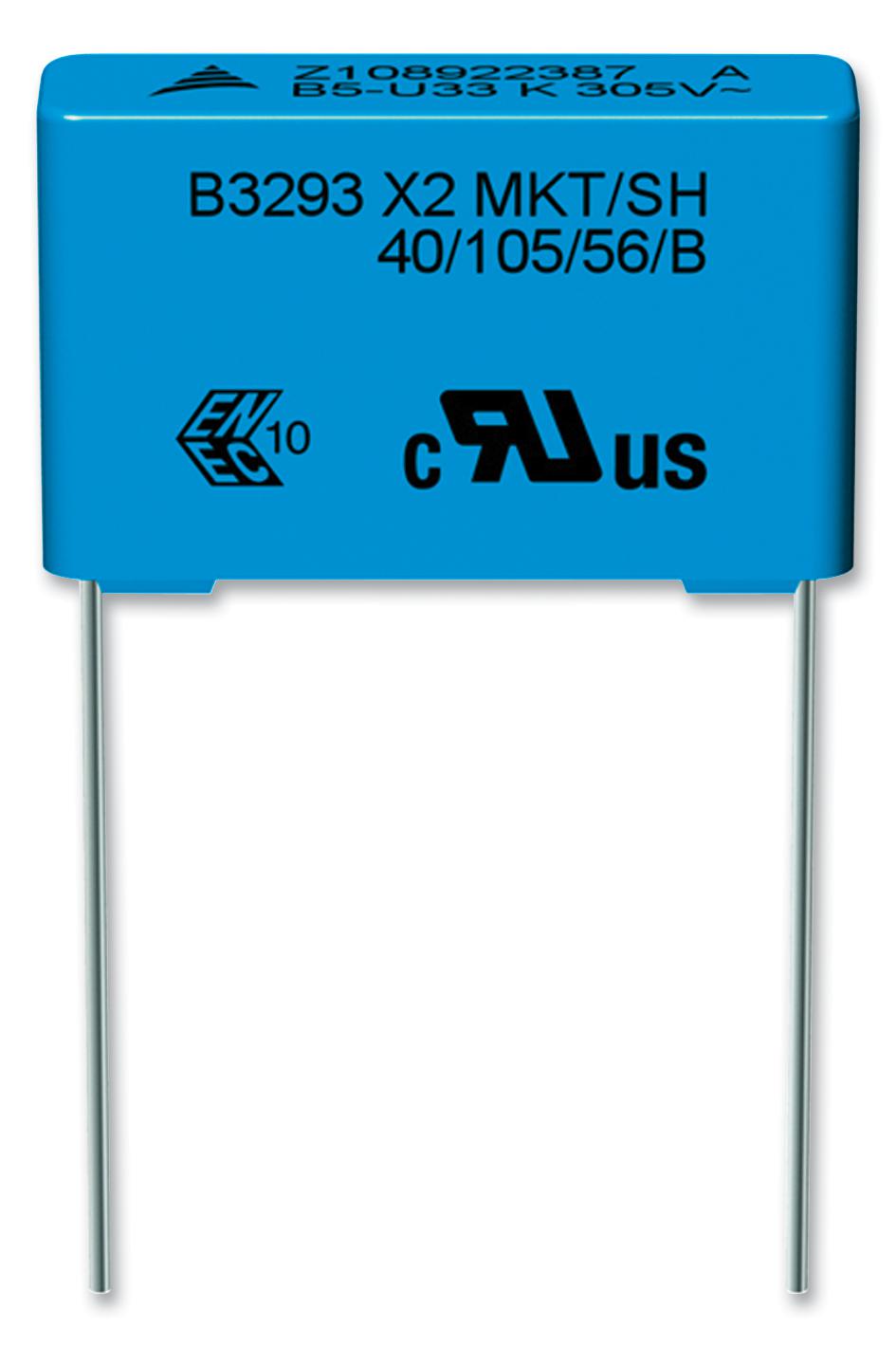 EPCOS B32932A3224M000 Suppression Capacitor, 0.22Uf, Class X2, 305V