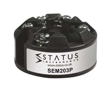 Status Sem203/p Temp. Transmitter, Push Button Prog